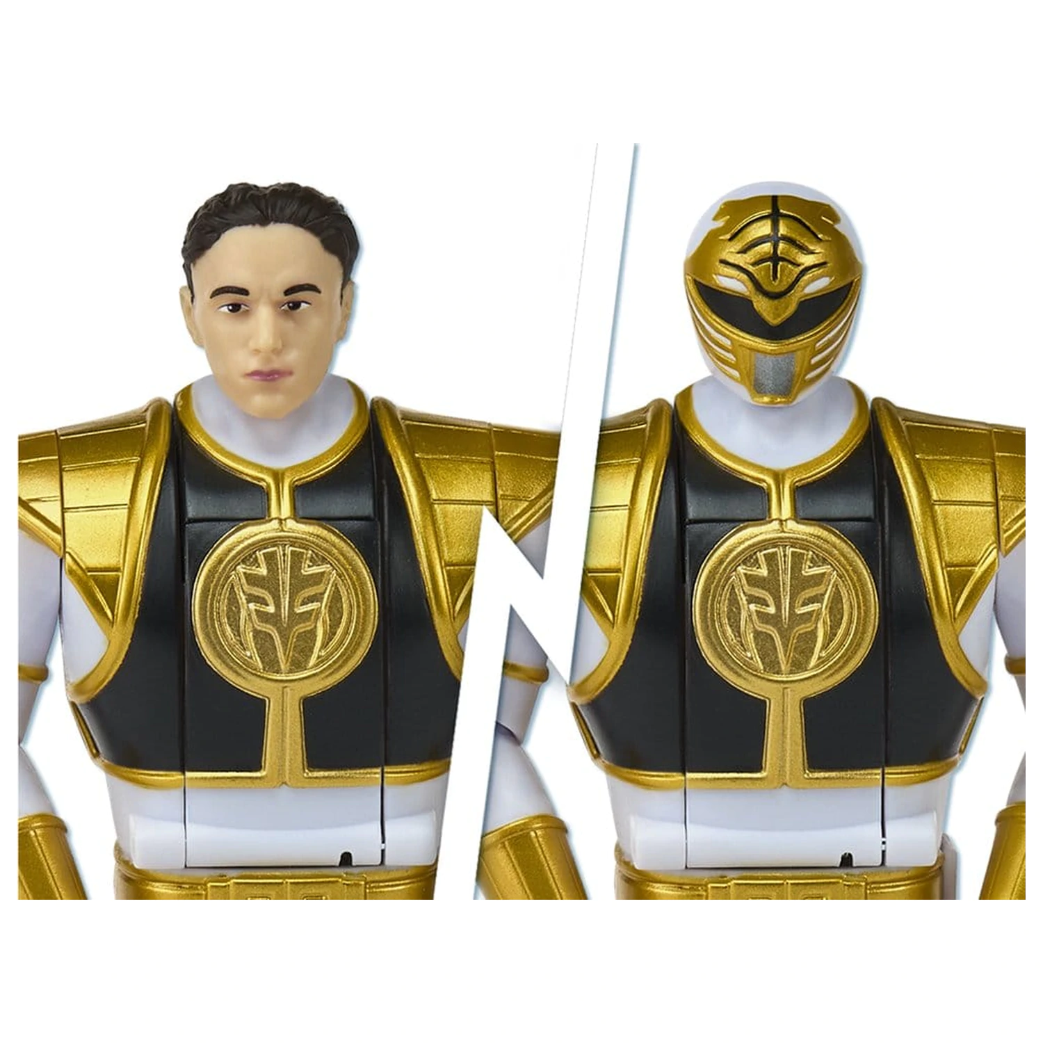 Power Rangers figurina de actiune Auto-Morphin White Ranger 15 cm poza produsului