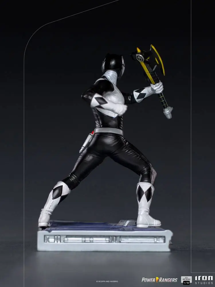 Power Rangers BDS Art Scale Statueta 1/10 Black Ranger 17 cm poza produsului