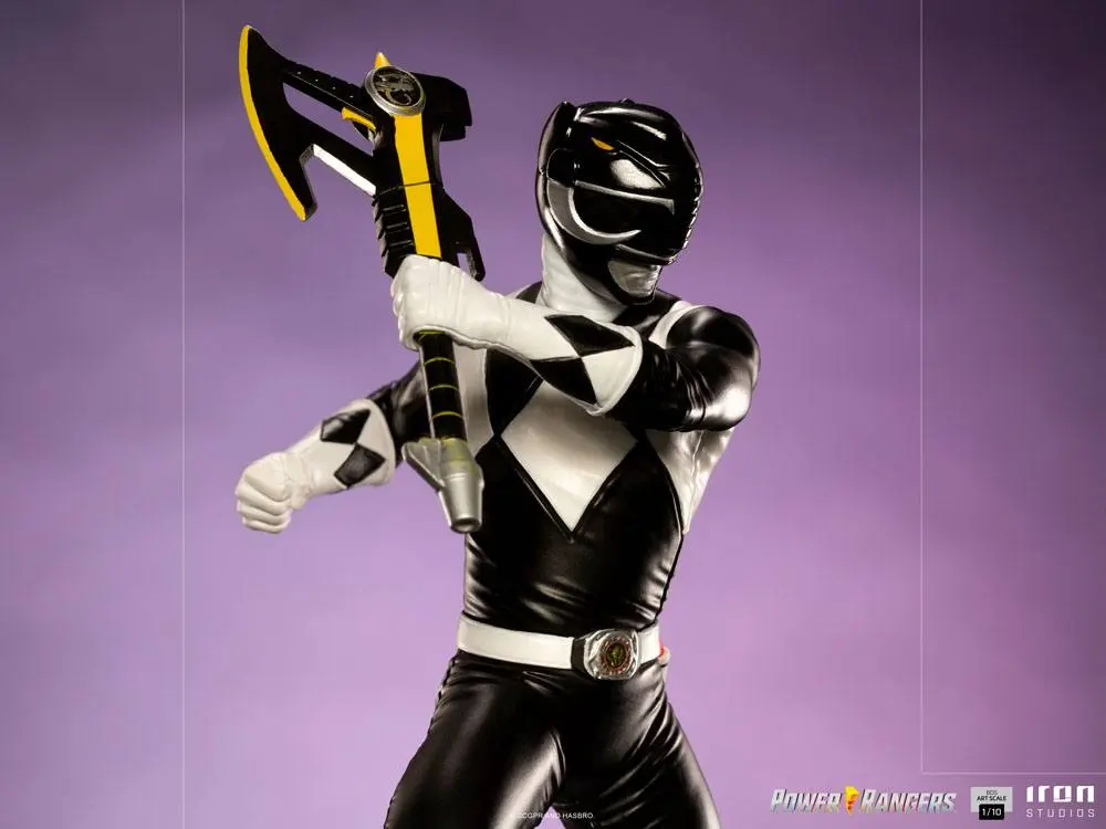 Power Rangers BDS Art Scale Statueta 1/10 Black Ranger 17 cm poza produsului