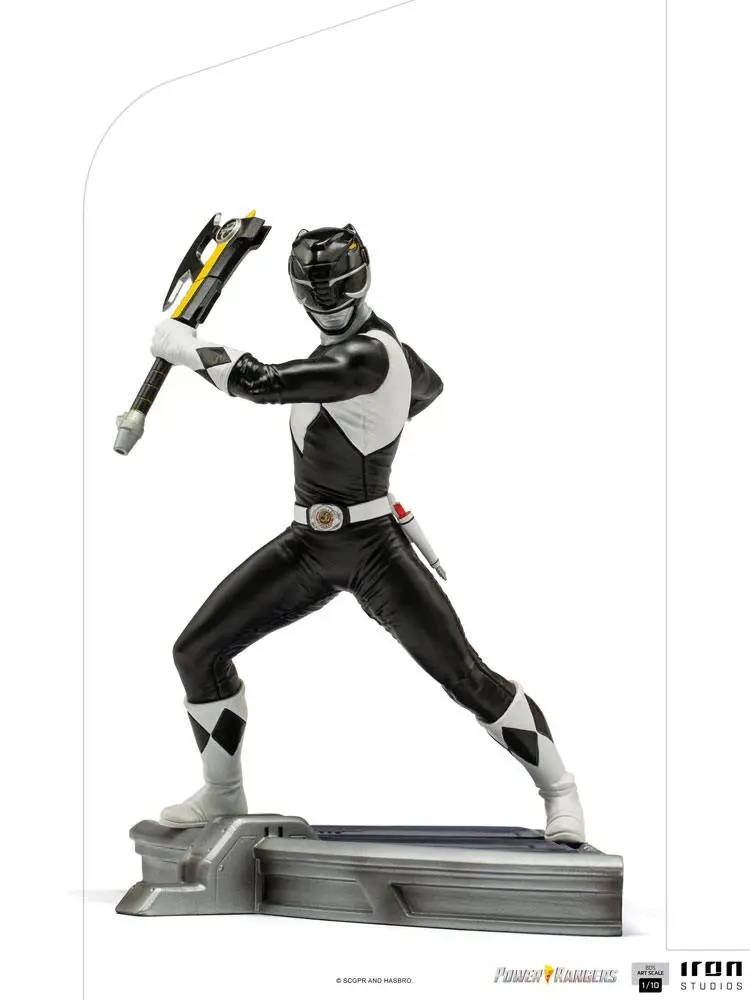 Power Rangers BDS Art Scale Statueta 1/10 Black Ranger 17 cm poza produsului