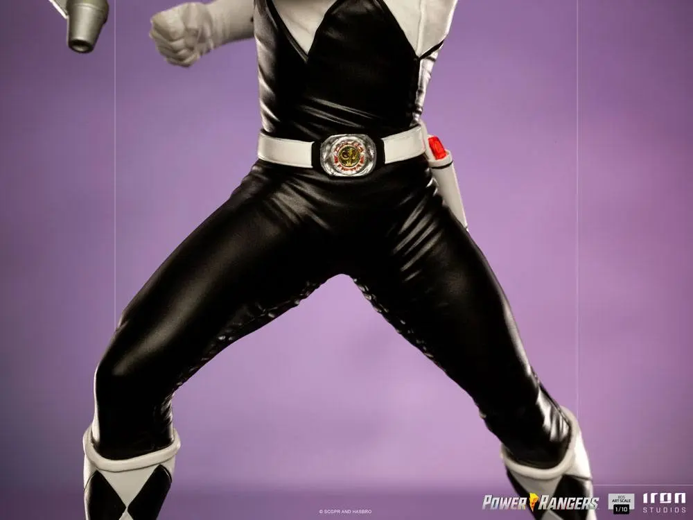 Power Rangers BDS Art Scale Statueta 1/10 Black Ranger 17 cm poza produsului