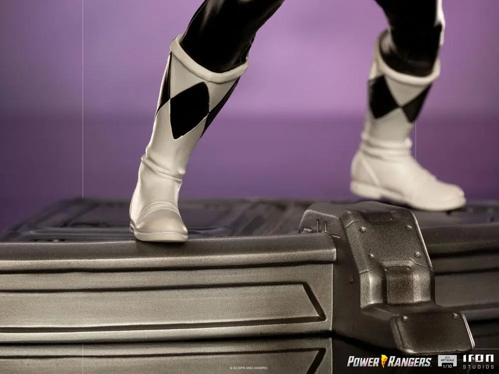 Power Rangers BDS Art Scale Statueta 1/10 Black Ranger 17 cm poza produsului