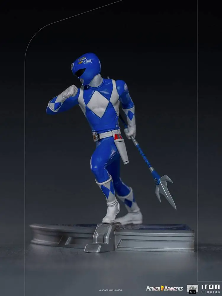 Power Rangers BDS Art Scale Statuie 1/10 Blue Ranger 16 cm poza produsului