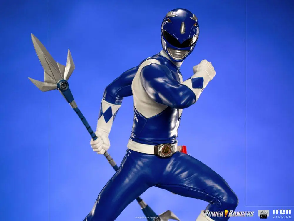 Power Rangers BDS Art Scale Statuie 1/10 Blue Ranger 16 cm poza produsului