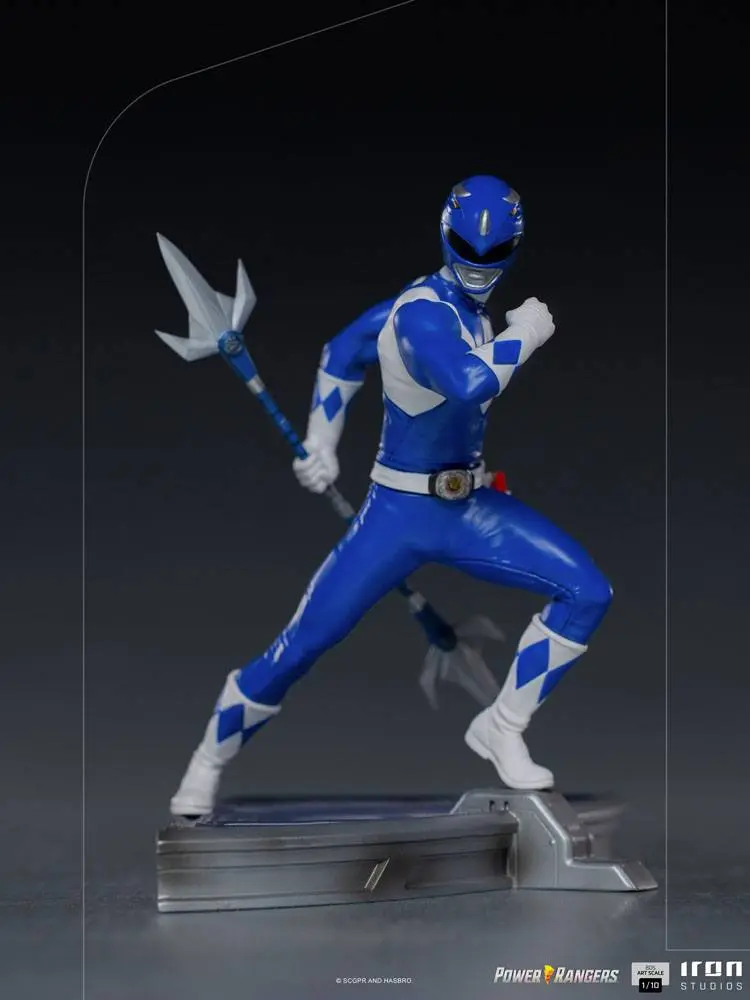 Power Rangers BDS Art Scale Statuie 1/10 Blue Ranger 16 cm poza produsului