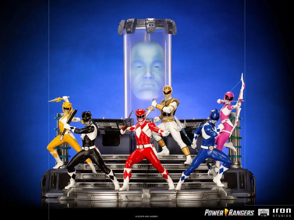 Statuie Power Rangers BDS Art Scale 1/10 Red Ranger 17 cm poza produsului