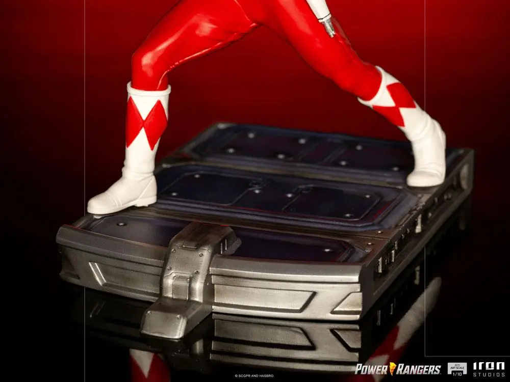 Statuie Power Rangers BDS Art Scale 1/10 Red Ranger 17 cm poza produsului