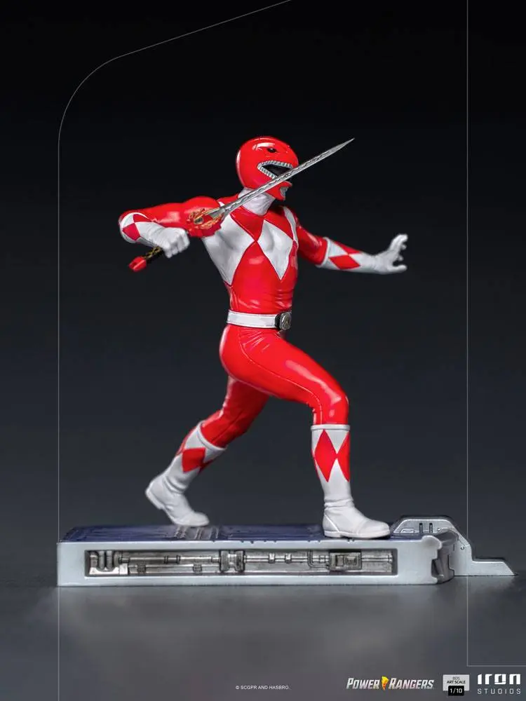 Statuie Power Rangers BDS Art Scale 1/10 Red Ranger 17 cm poza produsului