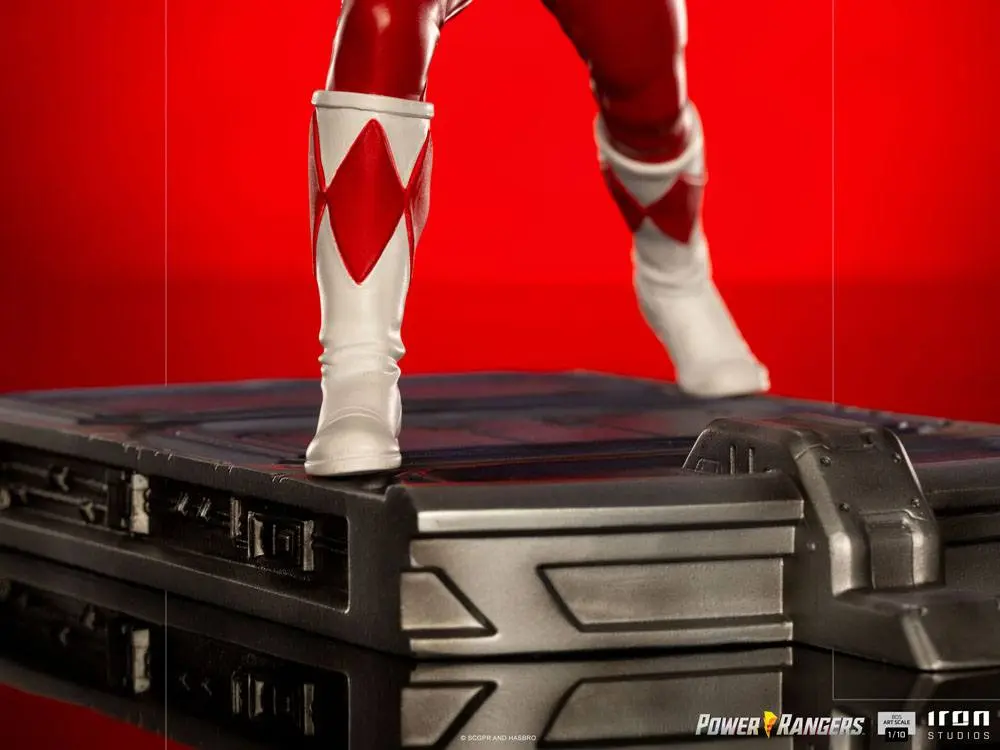 Statuie Power Rangers BDS Art Scale 1/10 Red Ranger 17 cm poza produsului