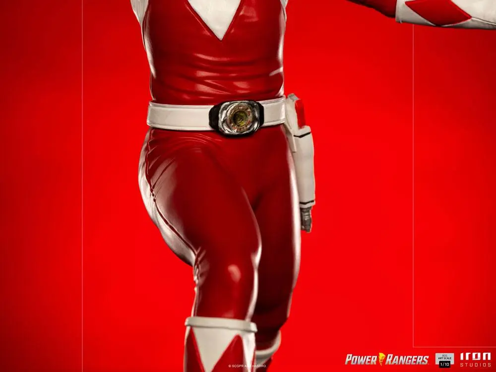 Statuie Power Rangers BDS Art Scale 1/10 Red Ranger 17 cm poza produsului