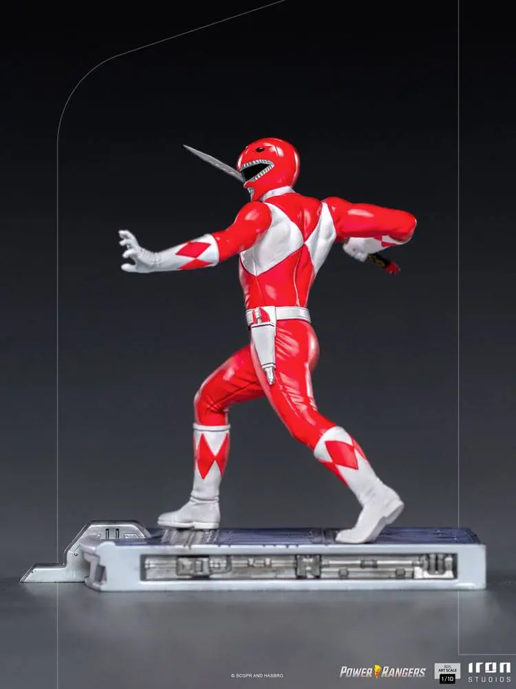 Statuie Power Rangers BDS Art Scale 1/10 Red Ranger 17 cm poza produsului
