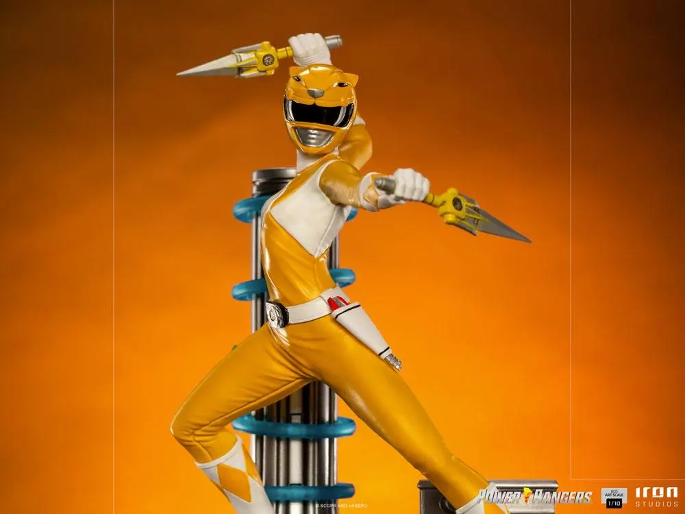 Power Rangers BDS Art Statuie la scară 1/10 Yellow Ranger 19 cm poza produsului