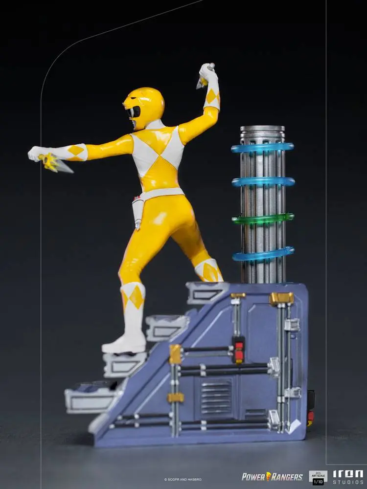Power Rangers BDS Art Statuie la scară 1/10 Yellow Ranger 19 cm poza produsului