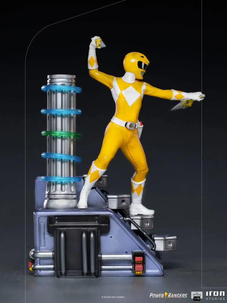 Power Rangers BDS Art Statuie la scară 1/10 Yellow Ranger 19 cm poza produsului