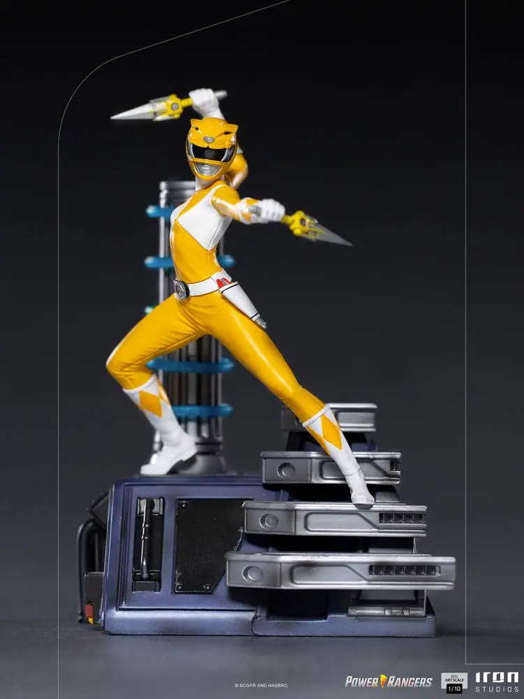 Power Rangers BDS Art Statuie la scară 1/10 Yellow Ranger 19 cm poza produsului