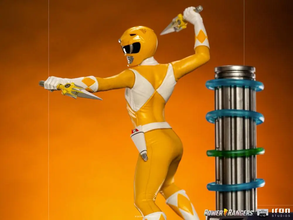 Power Rangers BDS Art Statuie la scară 1/10 Yellow Ranger 19 cm poza produsului