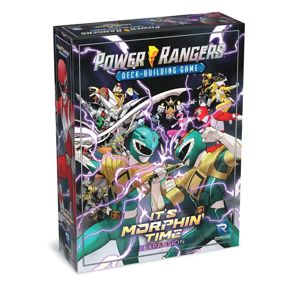 Power Rangers card game Deck-Building It's Morphin' Time Expansion Versiunea în engleză poza produsului