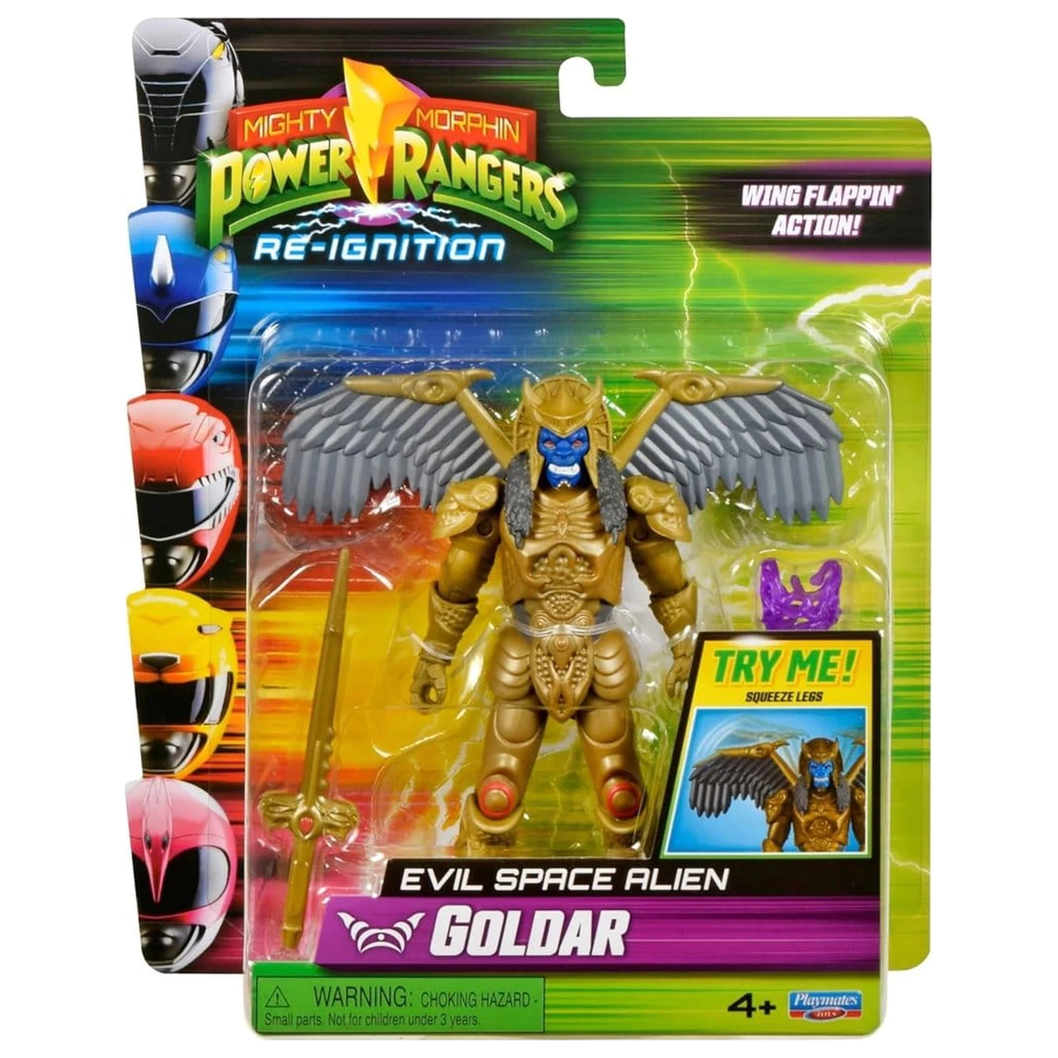 Power Rangers Evil Space Alien Figurina de actiune Goldar 13 cm poza produsului