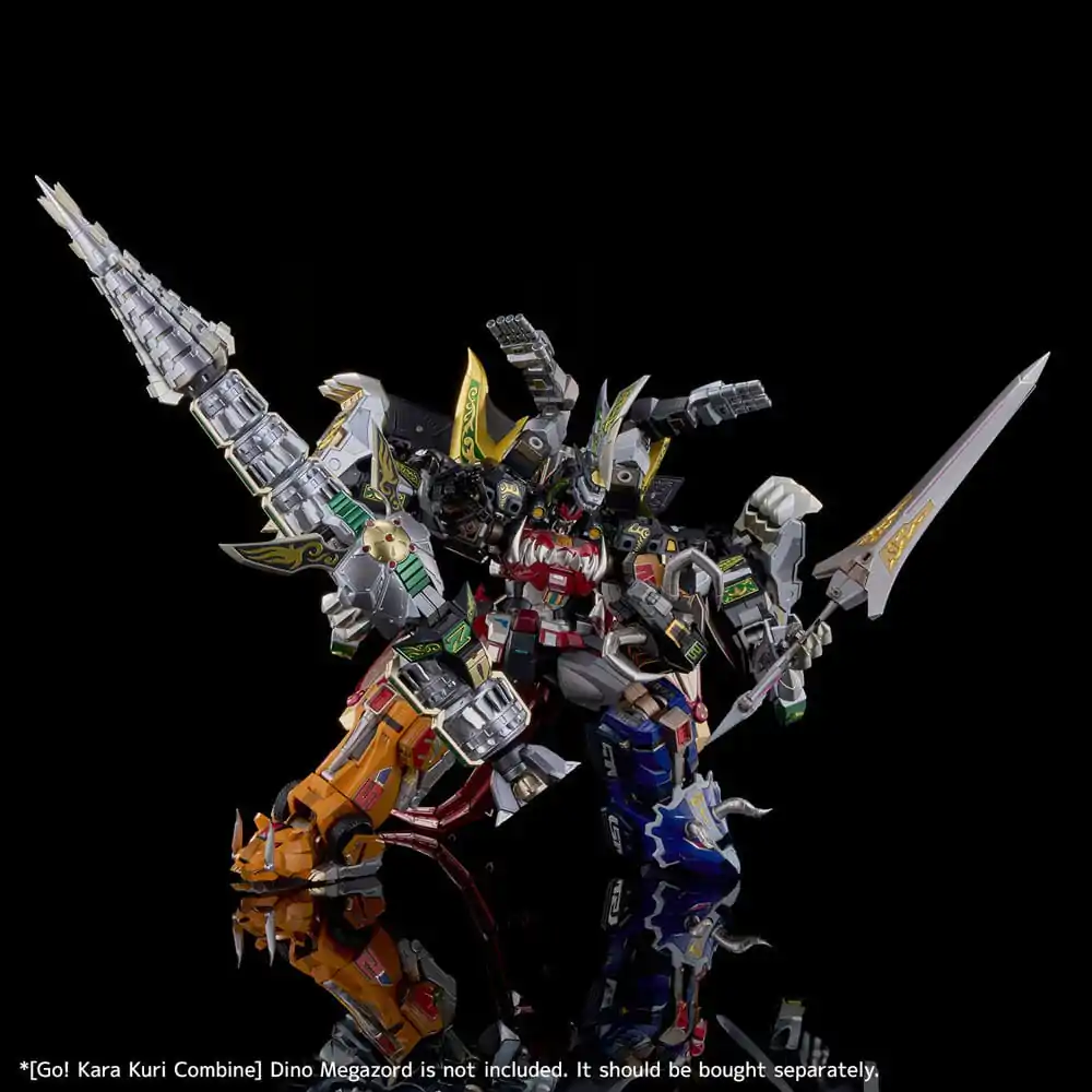 Power Rangers Go! Kara Kuri Combine Figura de actiune Dragonzord 21 cm poza produsului