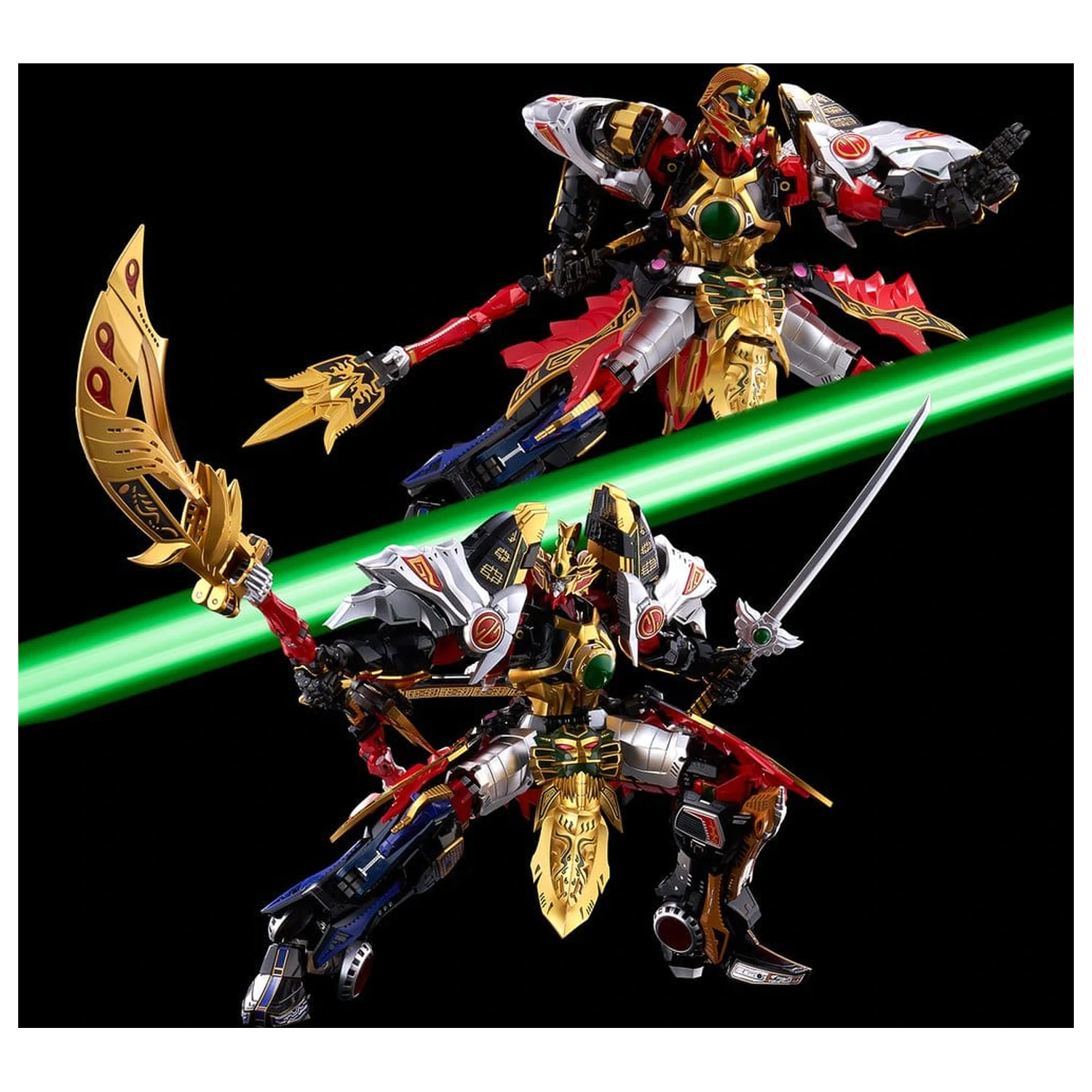 Power Rangers Go! Kuro Kara Combine Action Figure Thunder Megazord 28 cm poza produsului