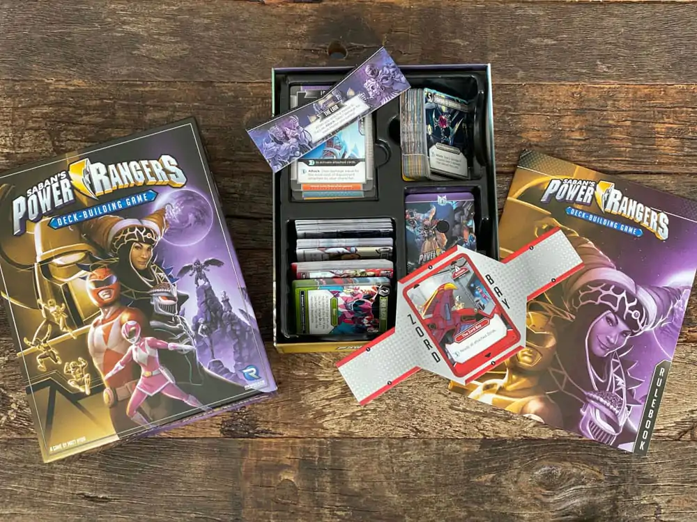 Power Rangers card game Deck-Building Versiunea Englische Joc de cărți poza produsului