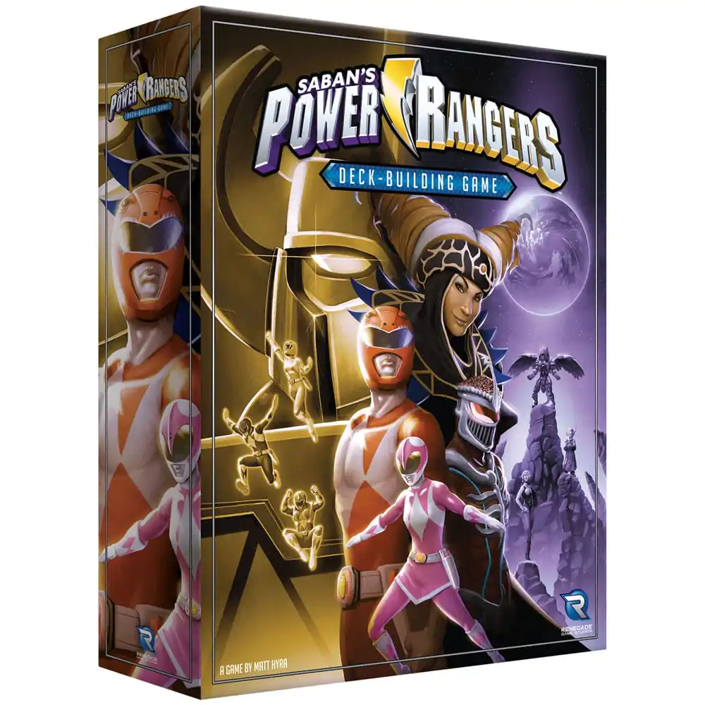Power Rangers card game Deck-Building Versiunea Englische Joc de cărți poza produsului