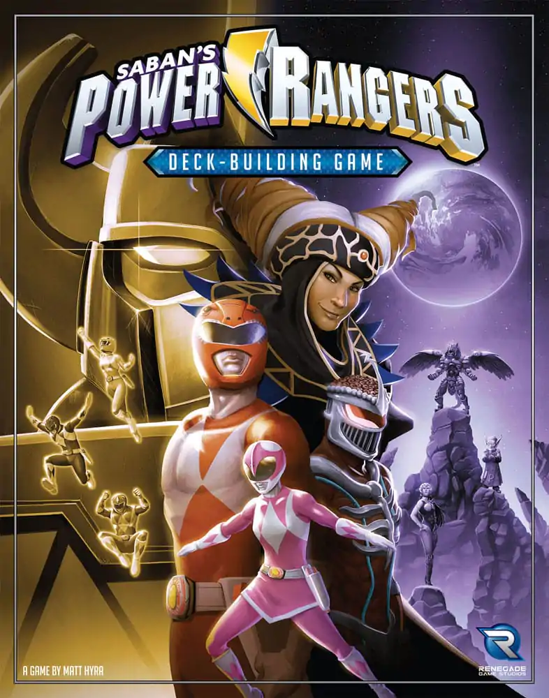 Power Rangers card game Deck-Building Versiunea Englische Joc de cărți poza produsului