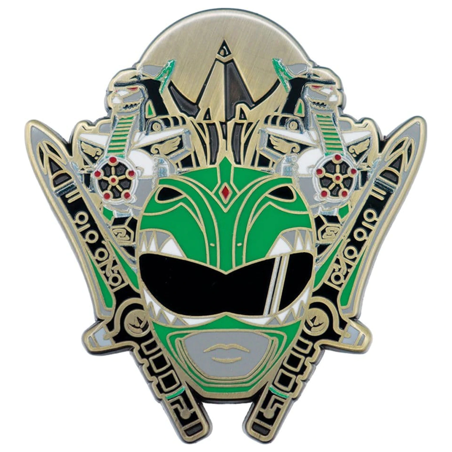 Power Rangers Pin Badge Ranger Verde Editie Limitata poza produsului