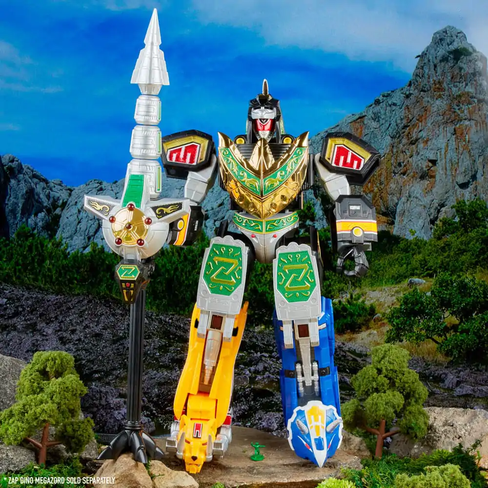 Figurină de acțiune Power Rangers Lightning Collection Zord Ascension Project Z-0121 Mighty Morphin Dragonzord 25 cm poza produsului