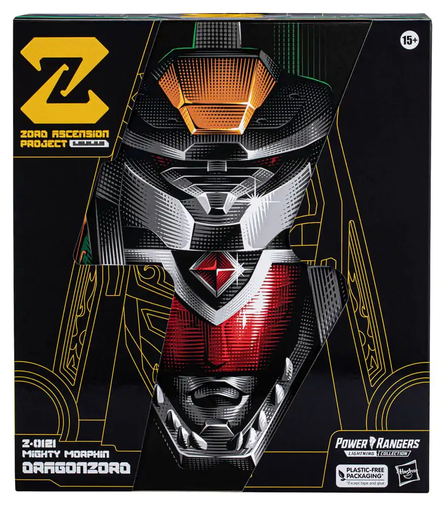 Figurină de acțiune Power Rangers Lightning Collection Zord Ascension Project Z-0121 Mighty Morphin Dragonzord 25 cm poza produsului