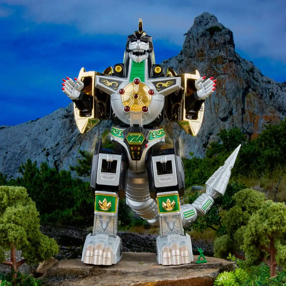 Figurină de acțiune Power Rangers Lightning Collection Zord Ascension Project Z-0121 Mighty Morphin Dragonzord 25 cm poza produsului