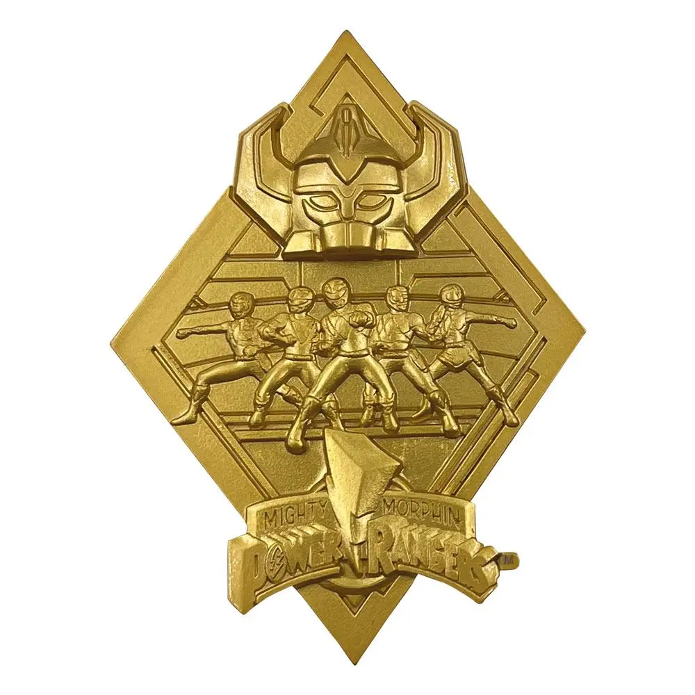 Medalion Power Rangers Editie Limitata (placat cu aur) poza produsului