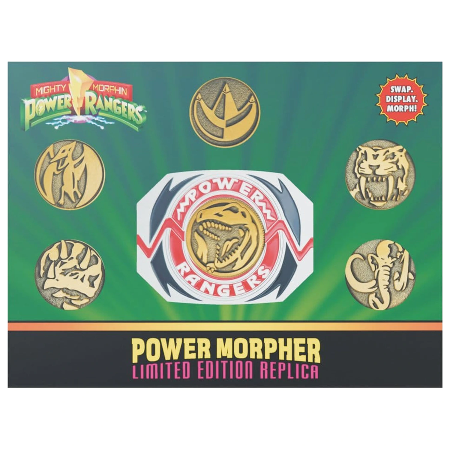 Power Rangers Replica Interchangeable Power Morpher Ediție Limitată 7 x 9 cm poza produsului