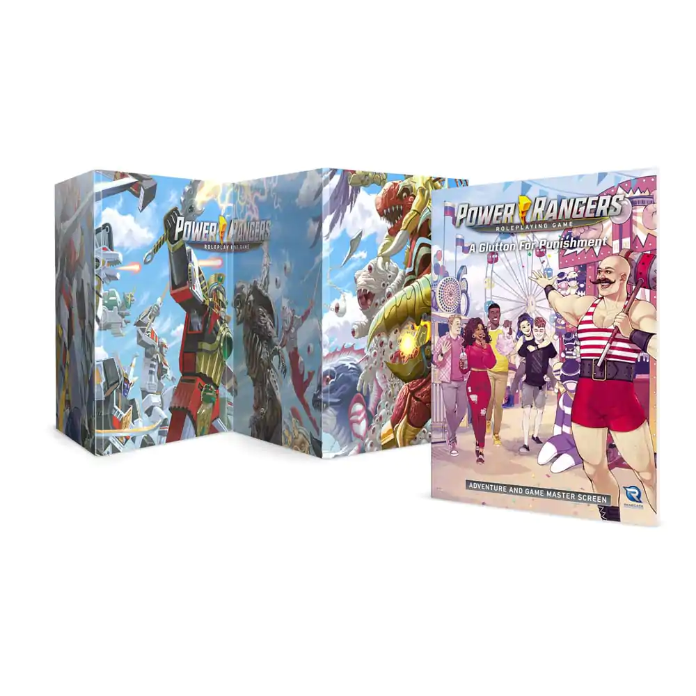 Power Rangers RPG carte A Glutton for Punishment Adventure & GM Screen Versiune în engleză poza produsului