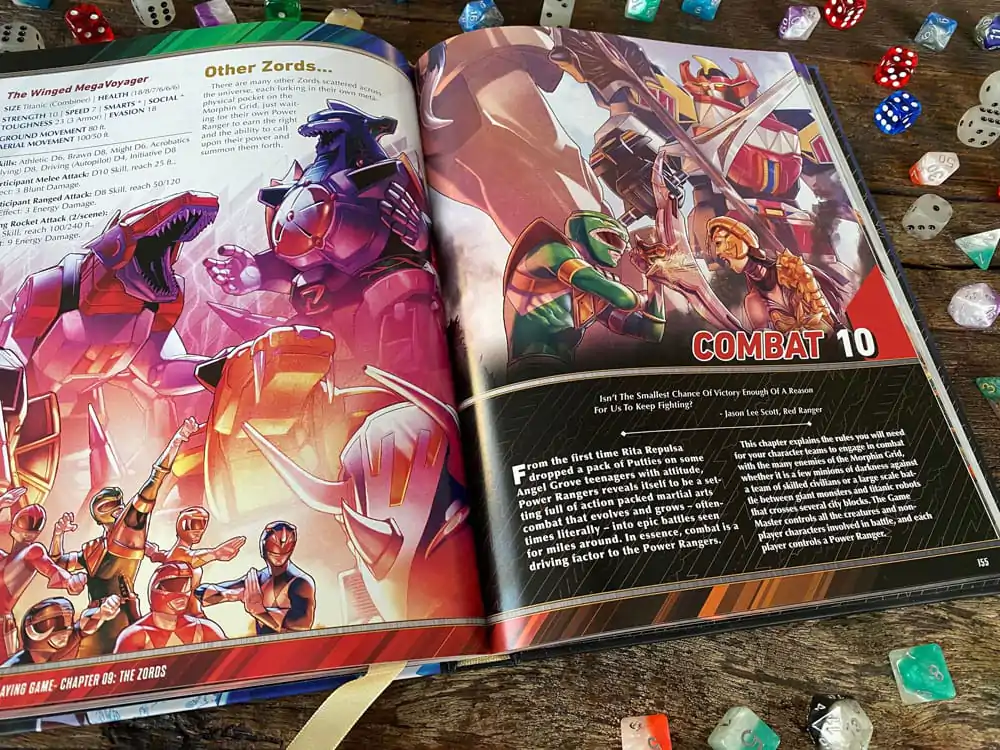 Power Rangers RPG Ghid de reguli de bază English Version poza produsului