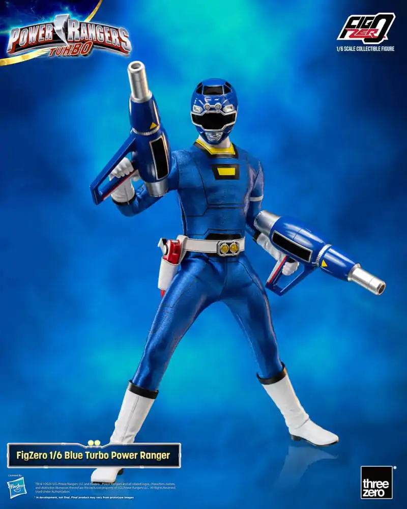 Power Rangers Turbo FigZero Figurina de Acțiune 1/6 Blue Turbo Power Ranger 30 cm poza produsului