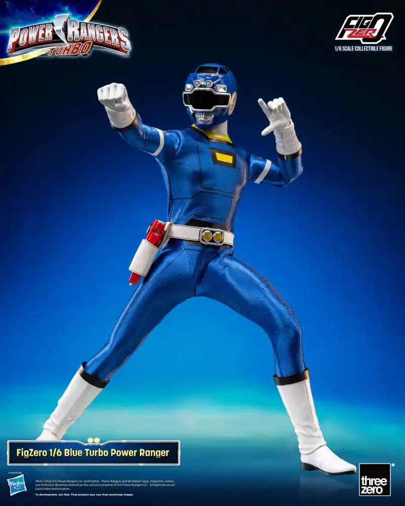 Power Rangers Turbo FigZero Figurina de Acțiune 1/6 Blue Turbo Power Ranger 30 cm poza produsului