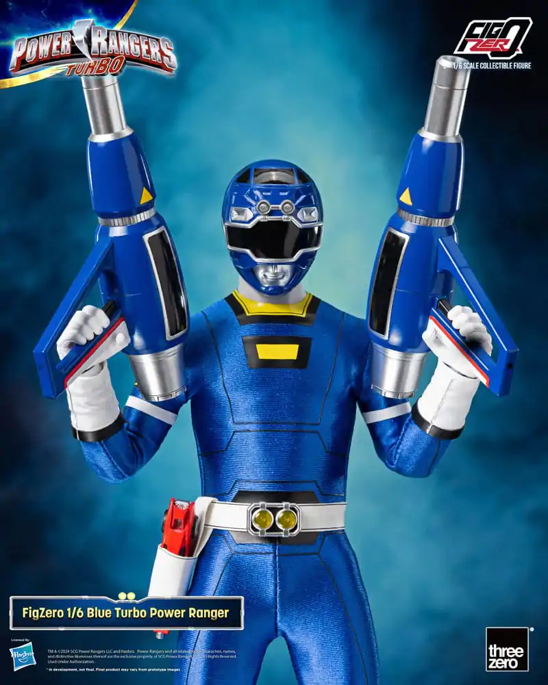 Power Rangers Turbo FigZero Figurina de Acțiune 1/6 Blue Turbo Power Ranger 30 cm poza produsului