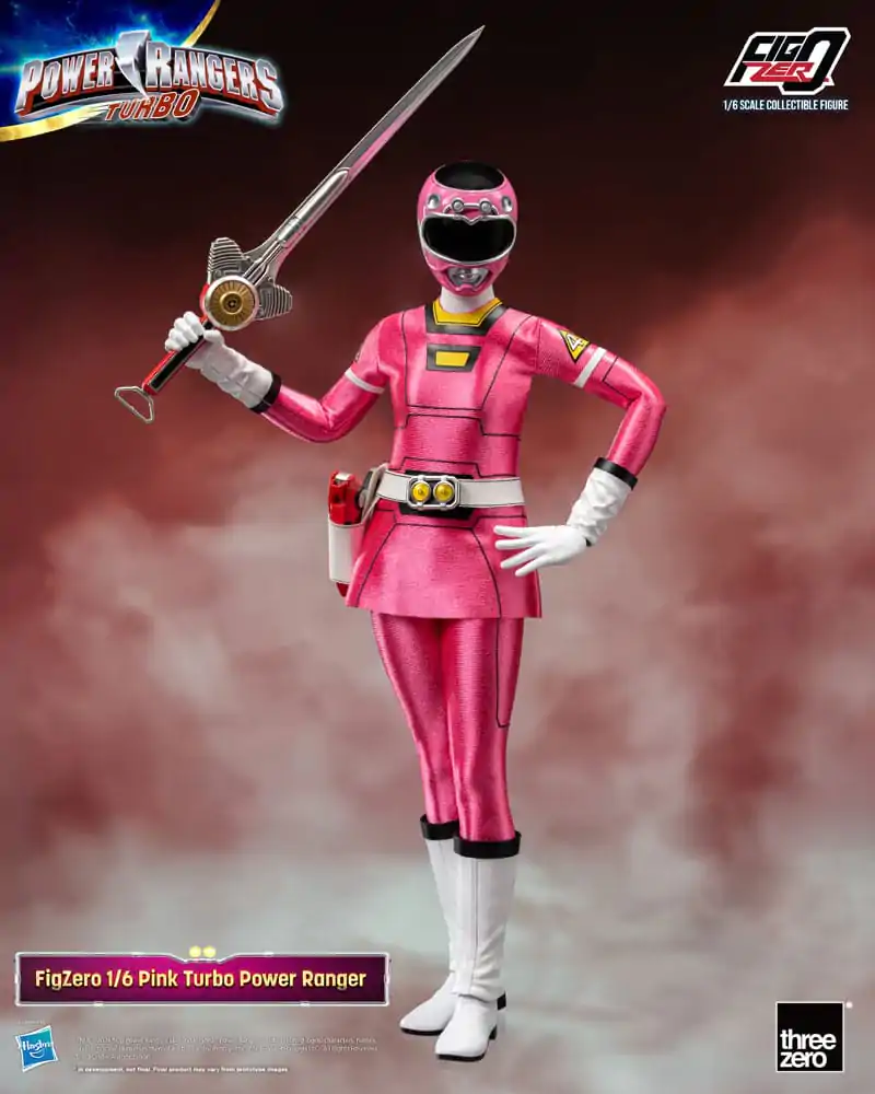 Power Rangers Turbo FigZero figurină de acțiune 1/6 Pink Turbo Power Ranger 30 cm poza produsului