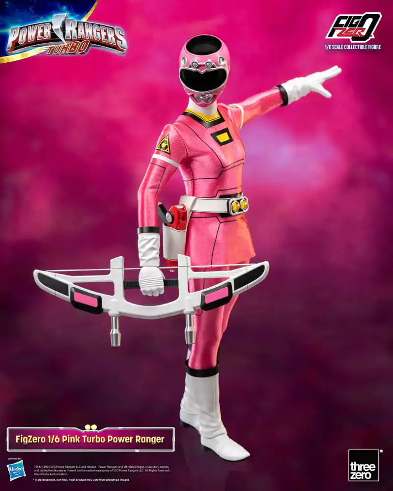 Power Rangers Turbo FigZero figurină de acțiune 1/6 Pink Turbo Power Ranger 30 cm poza produsului