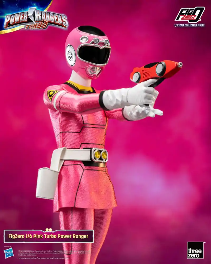 Power Rangers Turbo FigZero figurină de acțiune 1/6 Pink Turbo Power Ranger 30 cm poza produsului