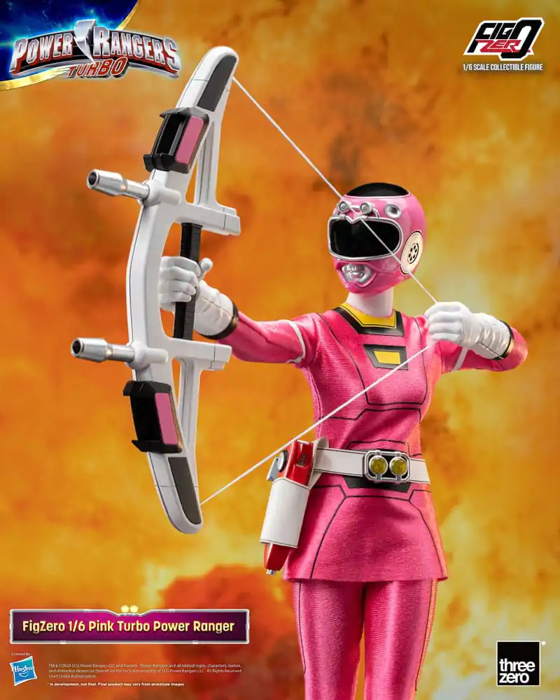 Power Rangers Turbo FigZero figurină de acțiune 1/6 Pink Turbo Power Ranger 30 cm poza produsului