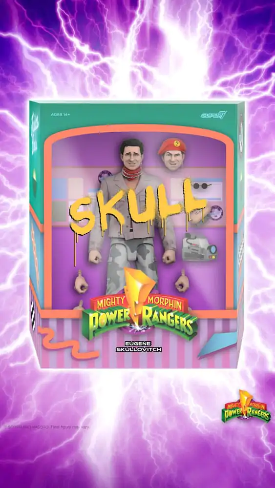Figurină de acțiune Power Rangers Ultimates Skull 18 cm poza produsului
