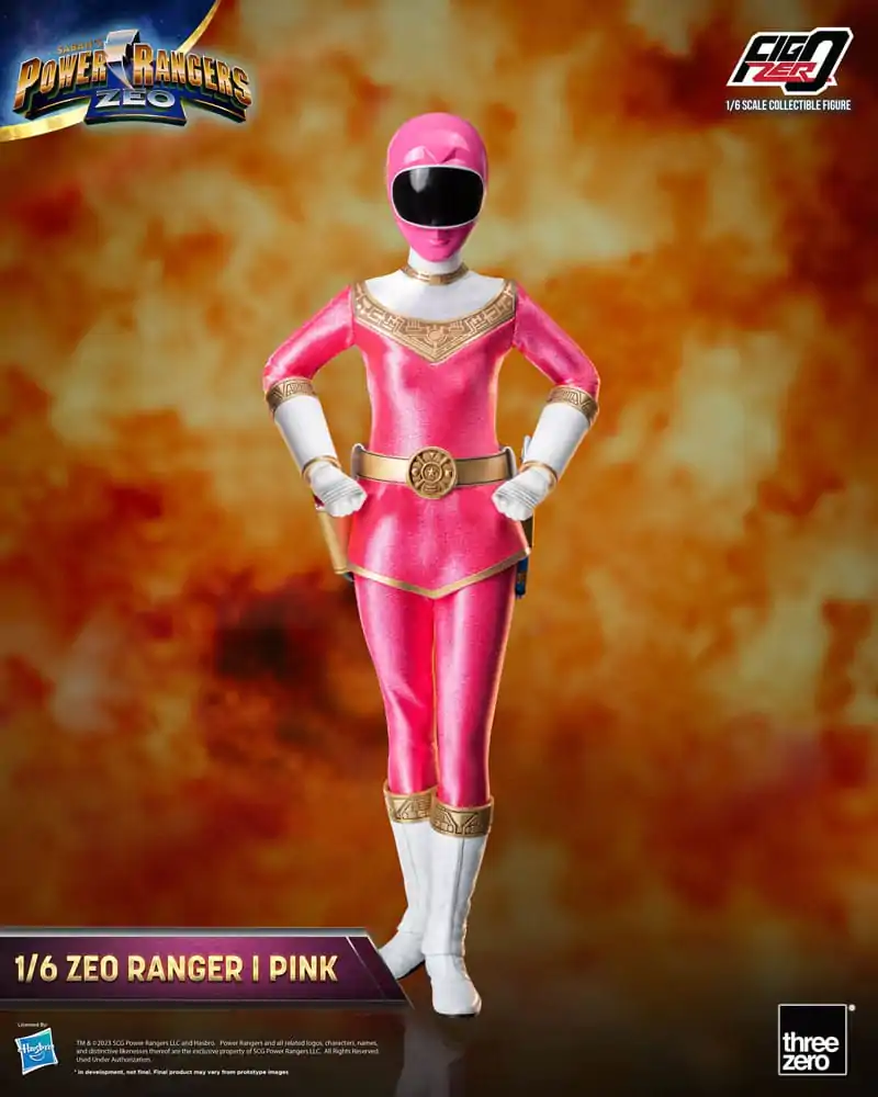 Power Rangers Zeo FigZero Figura de acțiune 1/6 Ranger I Pink 30 cm poza produsului