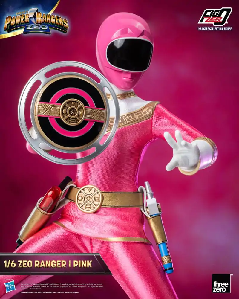 Power Rangers Zeo FigZero Figura de acțiune 1/6 Ranger I Pink 30 cm poza produsului