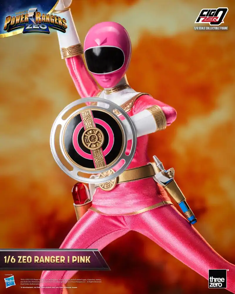 Power Rangers Zeo FigZero Figura de acțiune 1/6 Ranger I Pink 30 cm poza produsului
