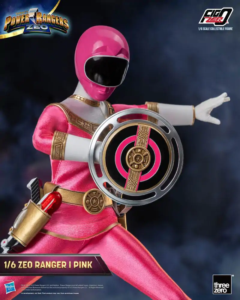 Power Rangers Zeo FigZero Figura de acțiune 1/6 Ranger I Pink 30 cm poza produsului