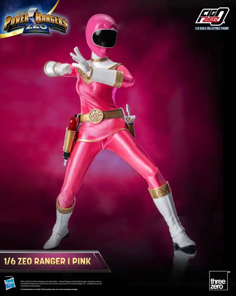 Power Rangers Zeo FigZero Figura de acțiune 1/6 Ranger I Pink 30 cm poza produsului