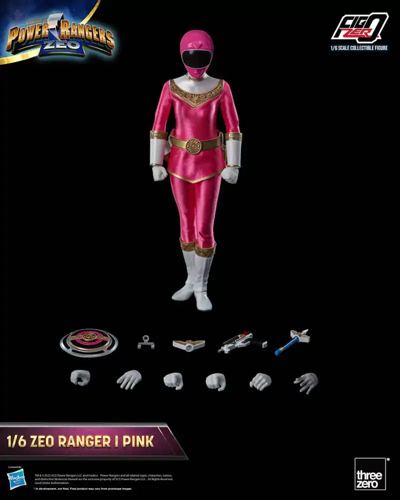 Power Rangers Zeo FigZero Figura de acțiune 1/6 Ranger I Pink 30 cm poza produsului