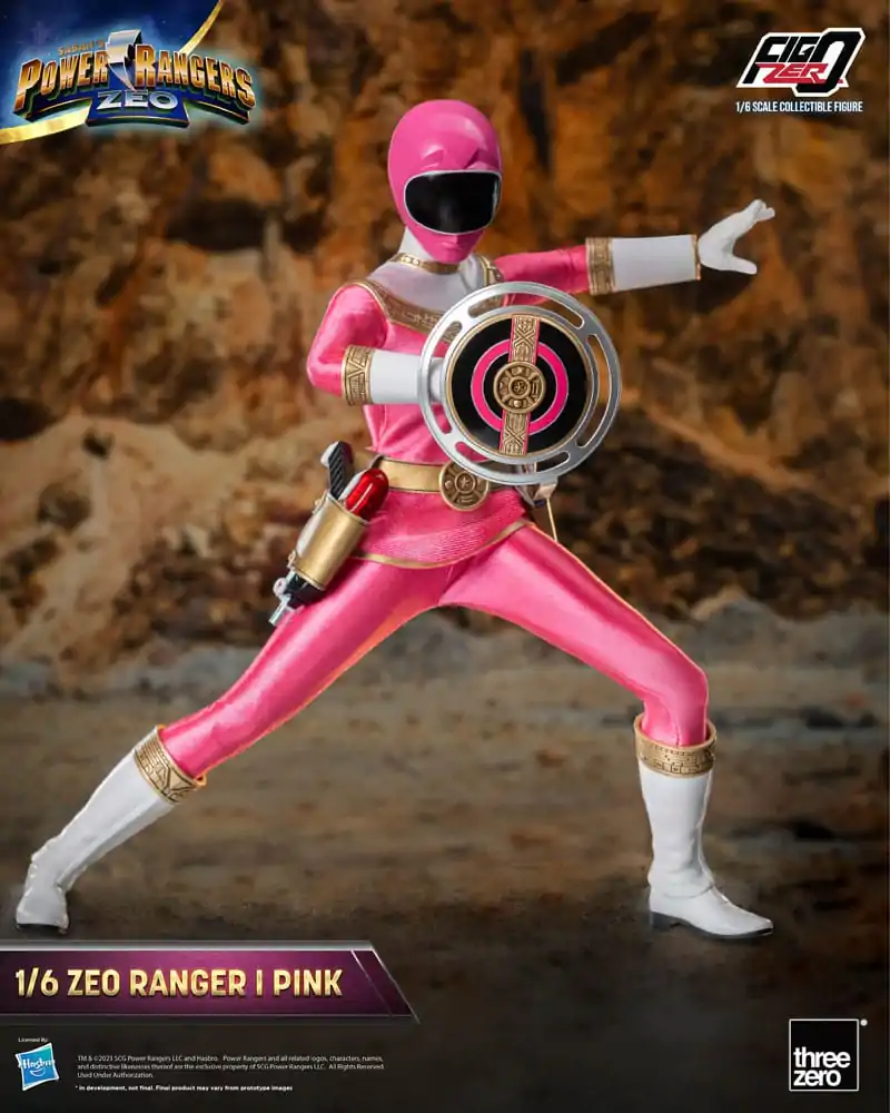 Power Rangers Zeo FigZero Figura de acțiune 1/6 Ranger I Pink 30 cm poza produsului